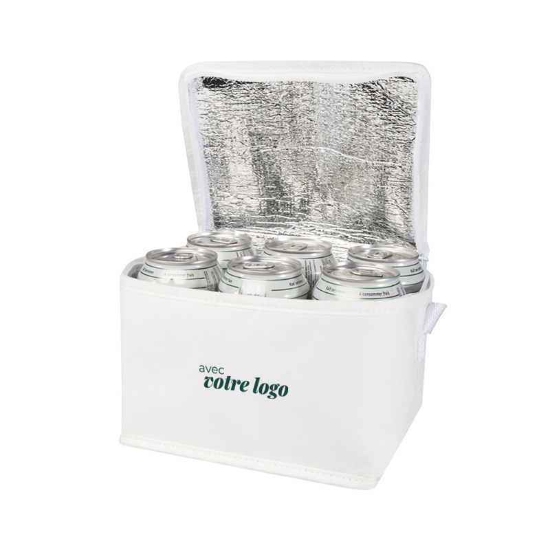 Sac isotherme personnalisé en polyester recyclé non tissé Spectrum 4 L_01