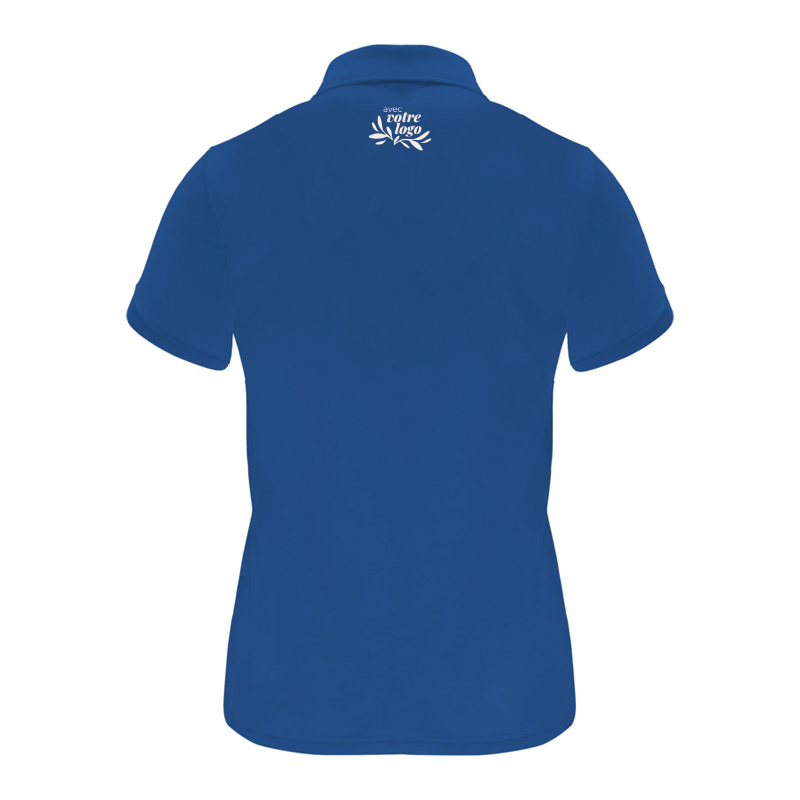 Polo sport femme en polyester certifié Monzha 150 g_03