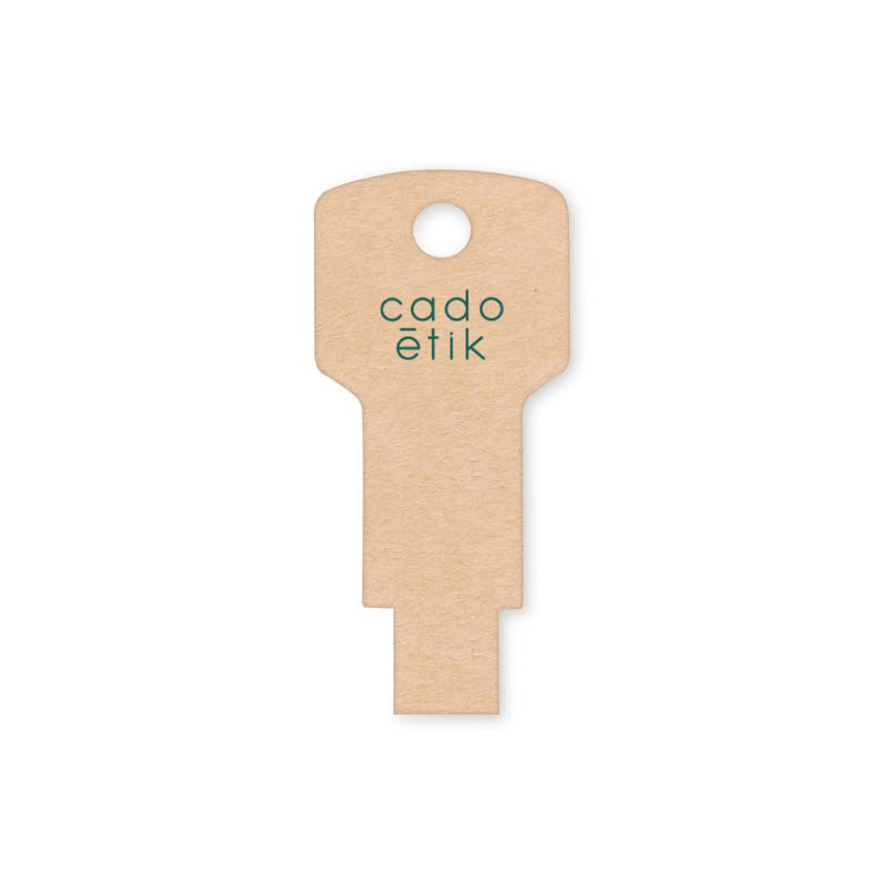 Clé USB sur-mesure en papier kraft Klepap_01