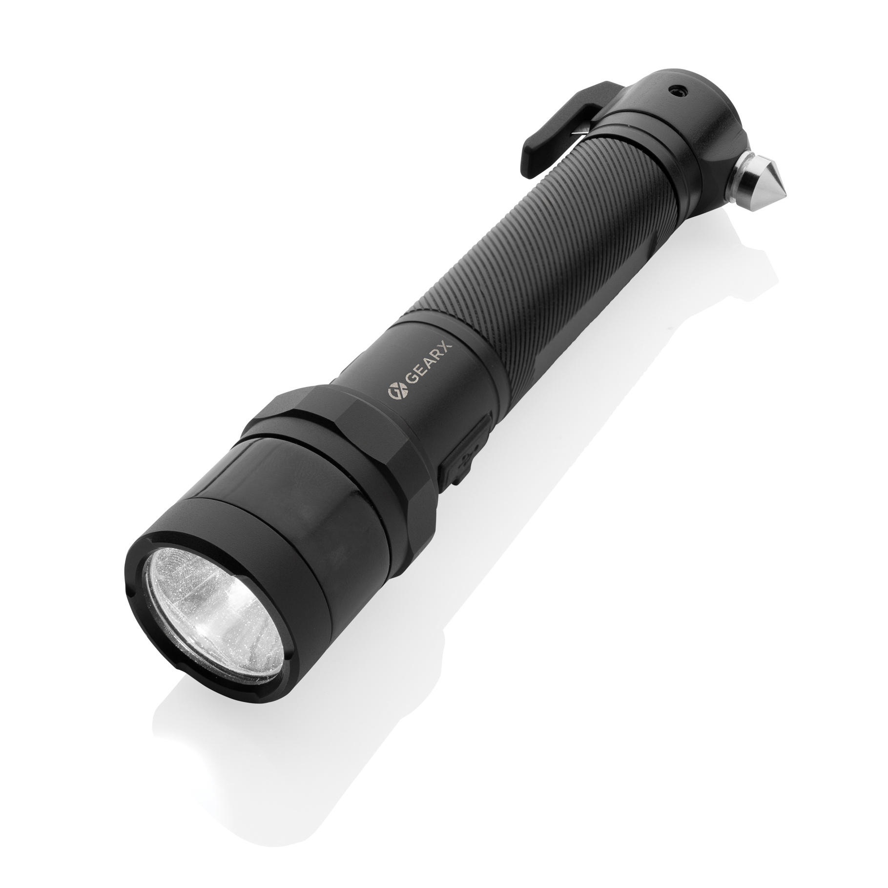 Lampe torche rechargeable en aluminium et plastique recyclés certifiés Gear X_1