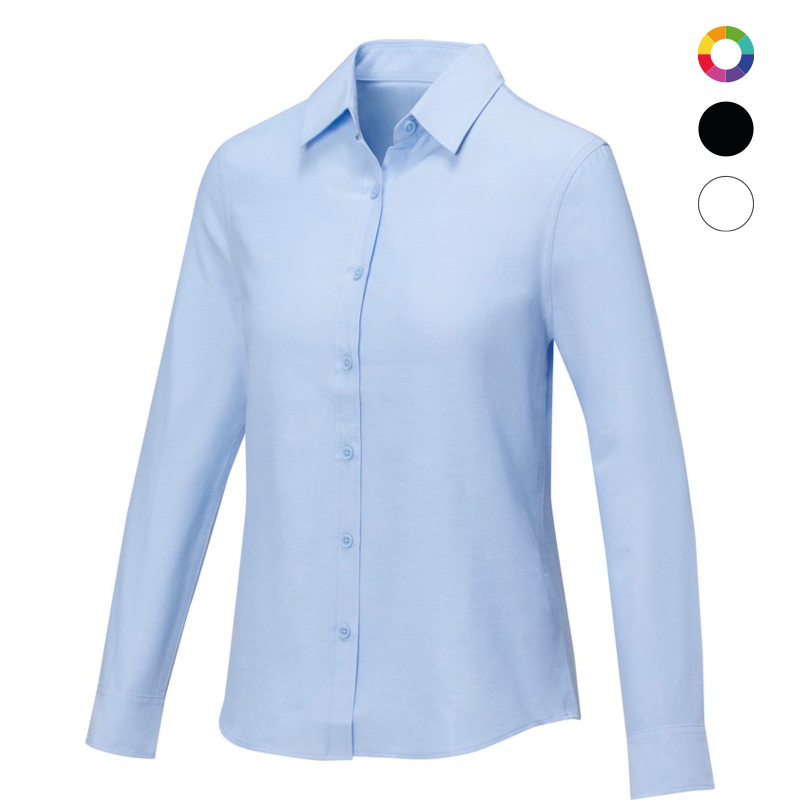 Chemise femme en coton et polyester certifiés Pollux_02