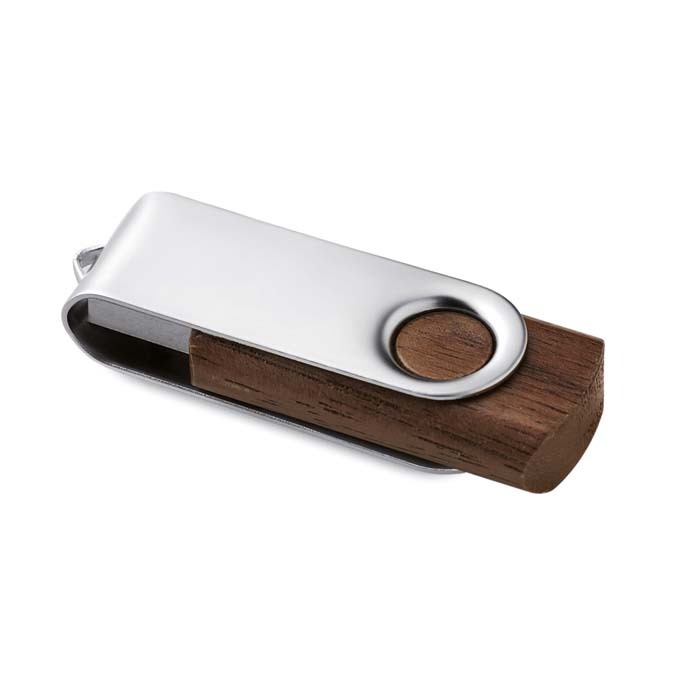 Clé usb en bois Turnwoodflash_Marron