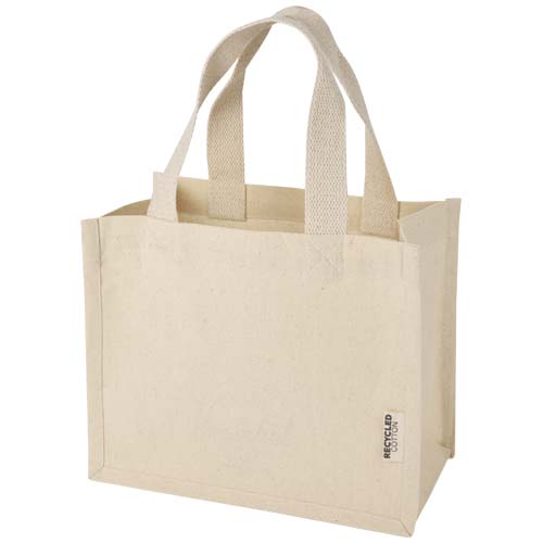 Mini sac shopping en coton recyclé Odessa 220 g_01