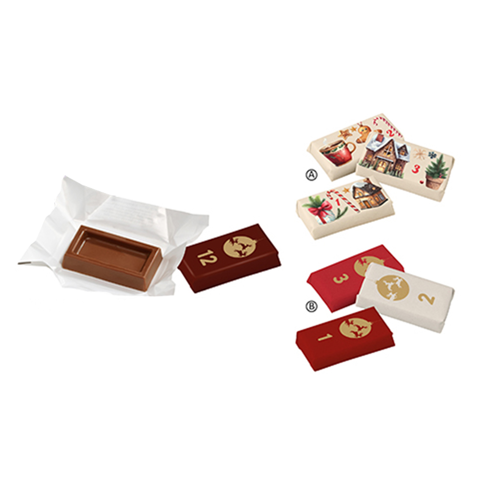 Calendrier de l'Avent dans un coffret coulissant Napolitain 110 g_02