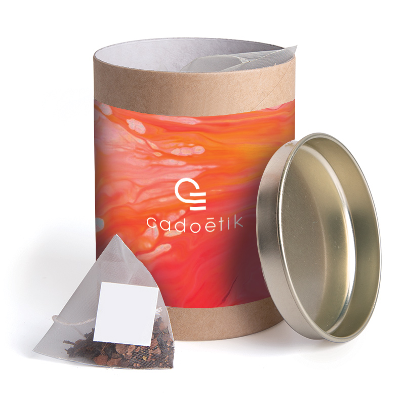 Boîte de thé de Noël 8 infusettes Panettone_1