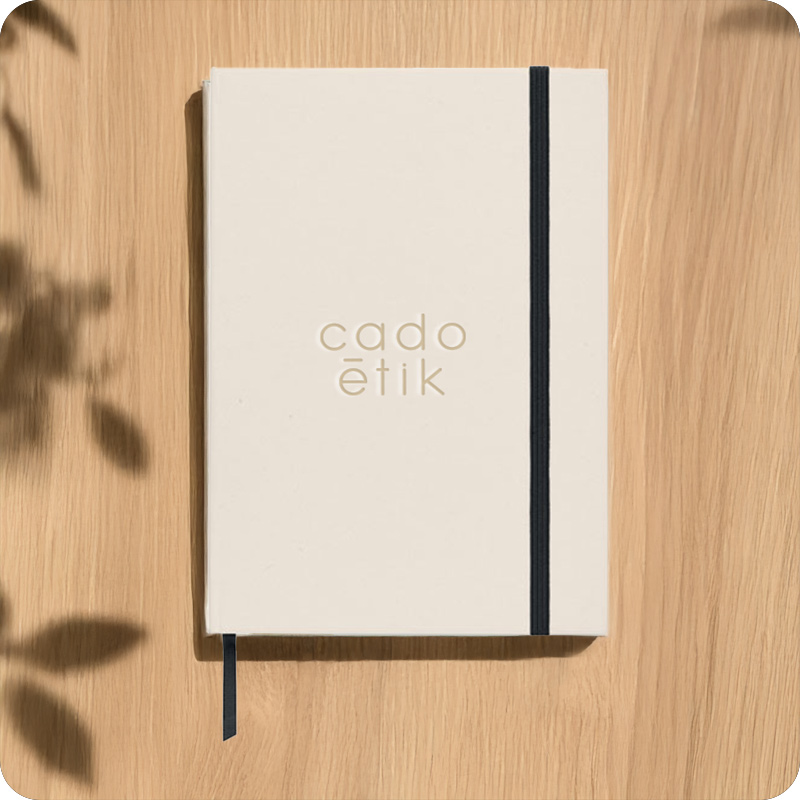 Carnet publicitaire A5 en carton et papier recyclés Mito Note_04