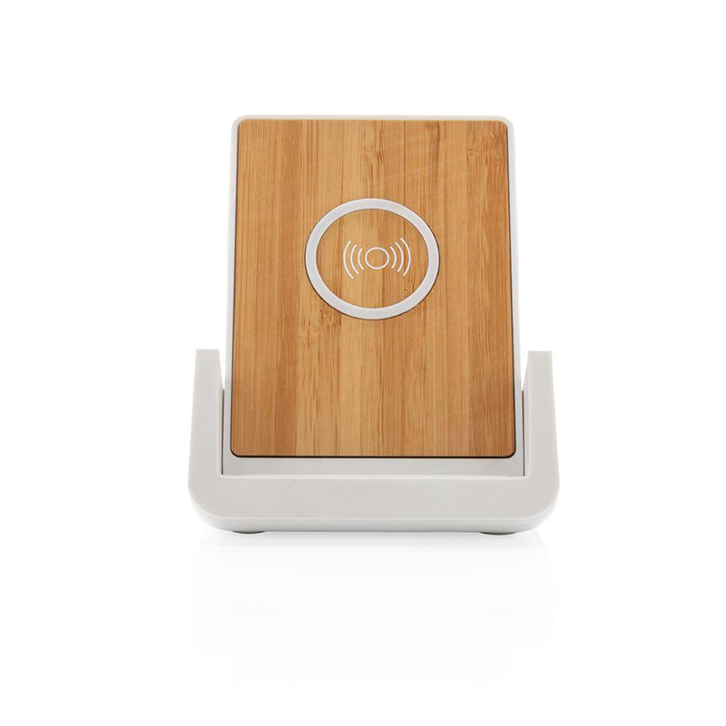 Chargeur à induction 10W en plastique recyclé et bambou certifiés Ontario 2_03