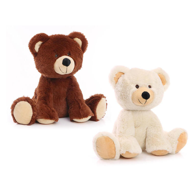 Peluche ours en polyester recyclé rPET Brown_02