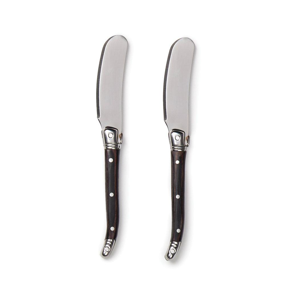 Ensemble de 2 couteaux à beurre en inox Vinga Gigaro_Acier