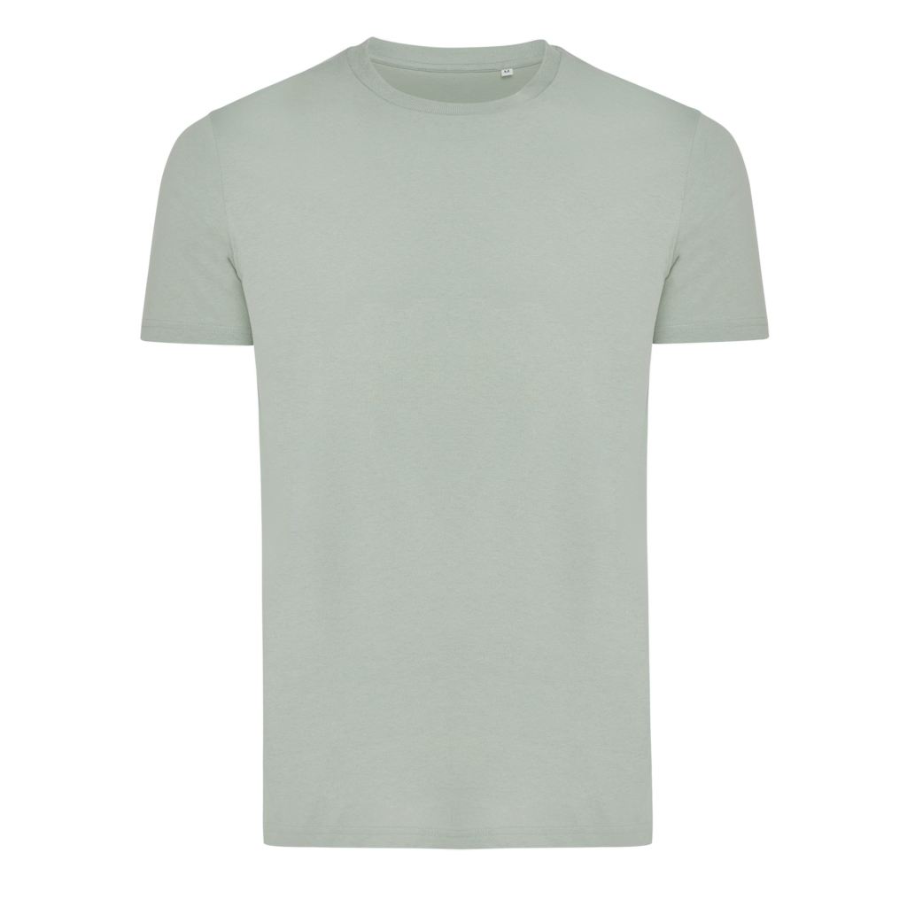 T-shirt unisexe en coton recyclé et bio certifiés Iqoniq Bryce 180 g_Iceberg green