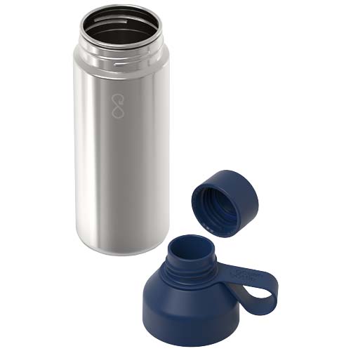 Gourde en inox recyclé Ocean Bottle 620 mL_Bleu océan