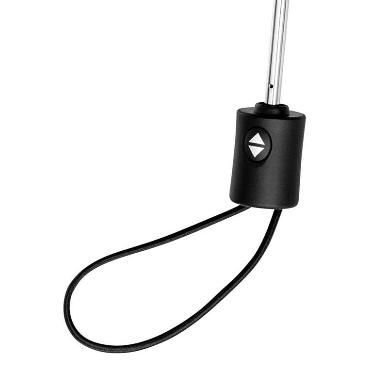 Mini parapluie pliable auto en polyester recyclé rPET Swiss Peak_04