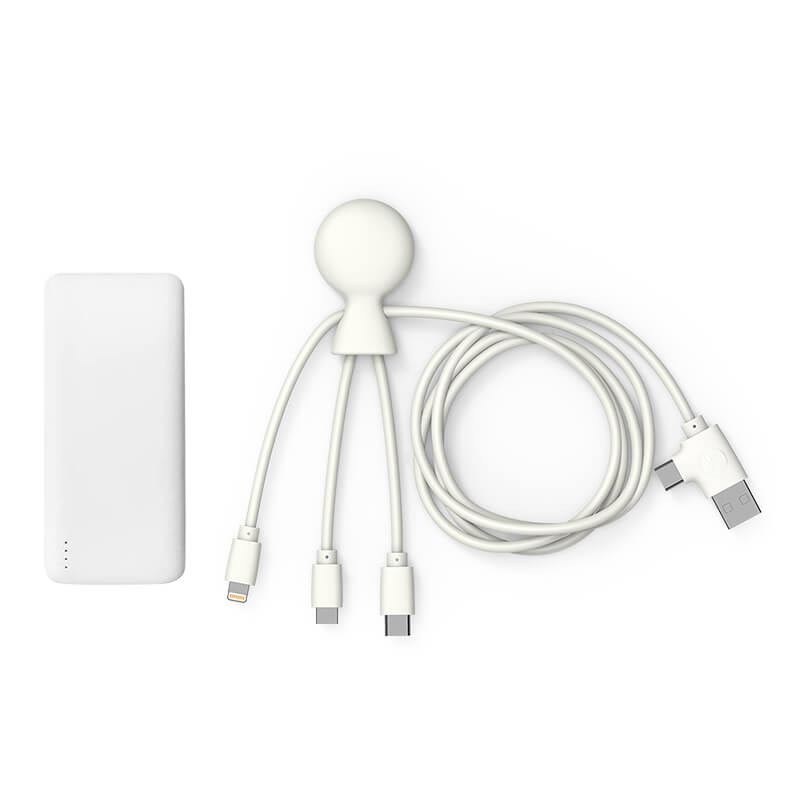 Batterie externe et multi-câble en plastique recyclé MrBio Hepta 7000 mAh_02