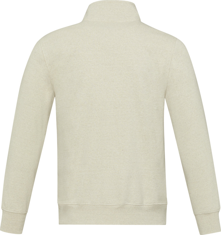 Sweat zippé unisexe en coton et polyester recyclé certifié Galena 320 g_2