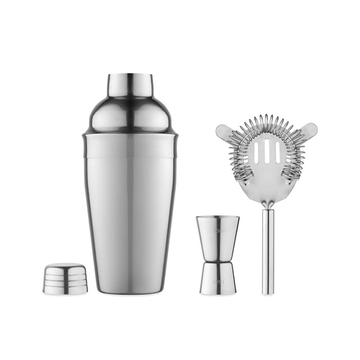 Set à cocktail de luxe_Argent brillant