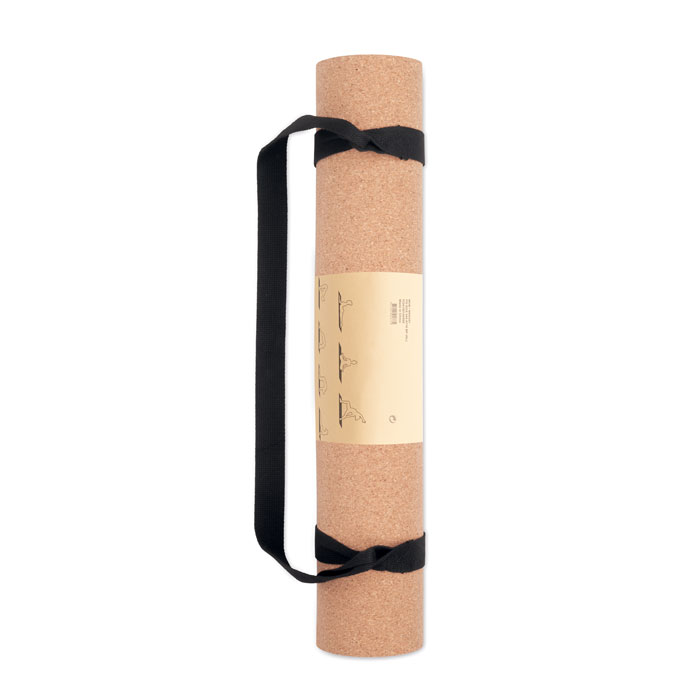 Tapis de yoga en liège Savasana_Beige