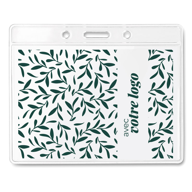 Badge personnalisable pour séminaire 10x8 cm Badgy_02