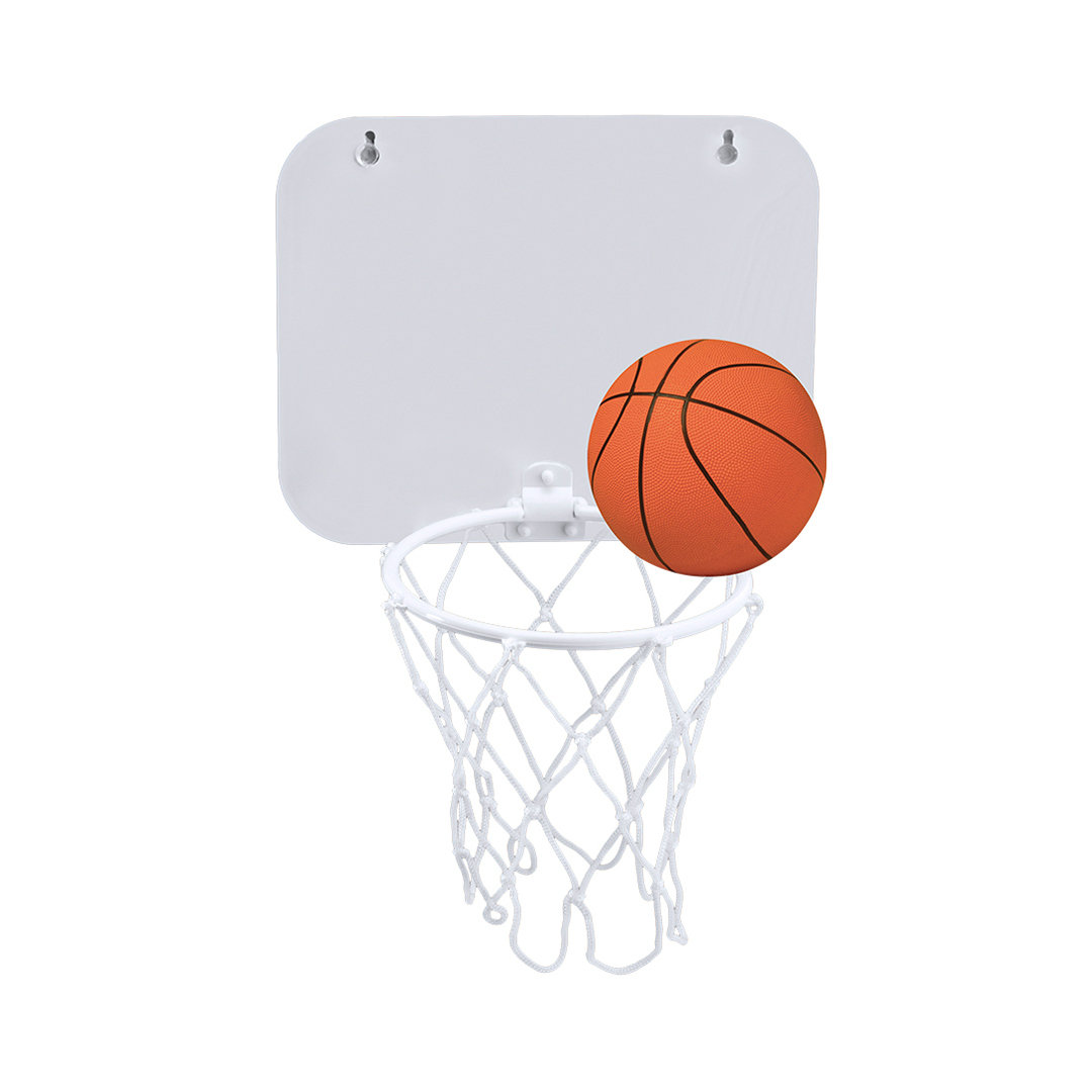 Mini panier de basket avec ballon Jordan_Blanc