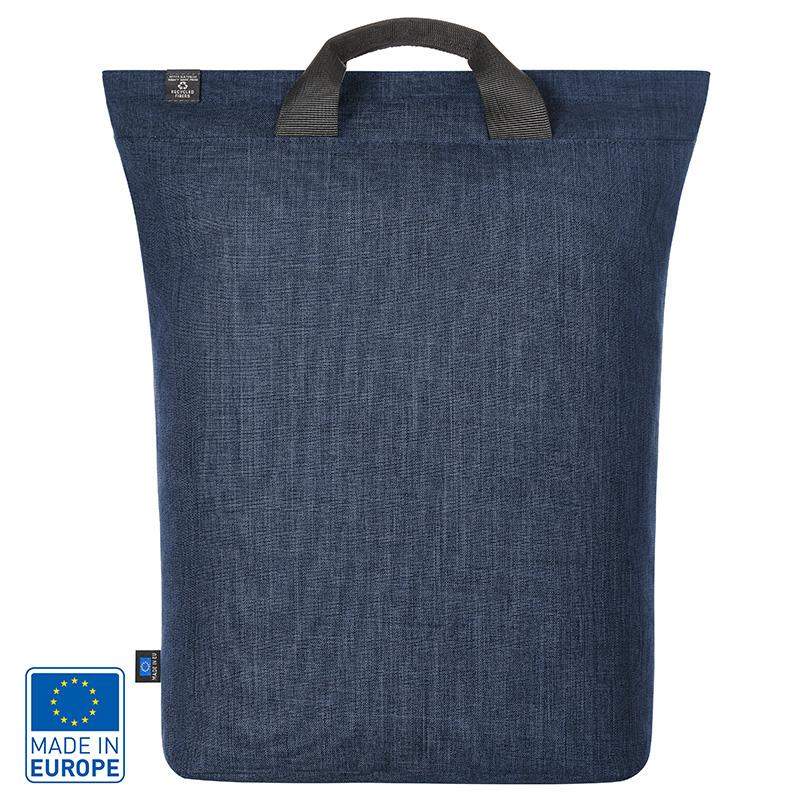 Sac à dos ordinateur 15" en polyester recyclé Halfar 2 18 L_Bleu
