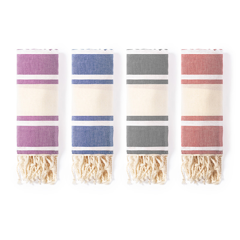 Serviette fouta en coton bio certifié Yistal 110 g_02