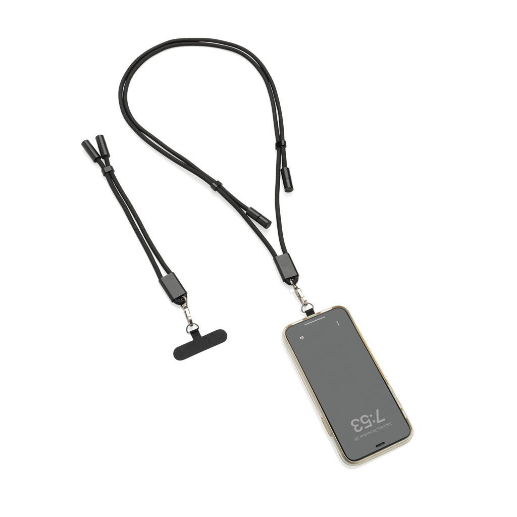Dragonne pour téléphone avec câble de charge rapide LoopAmp 60 W_03