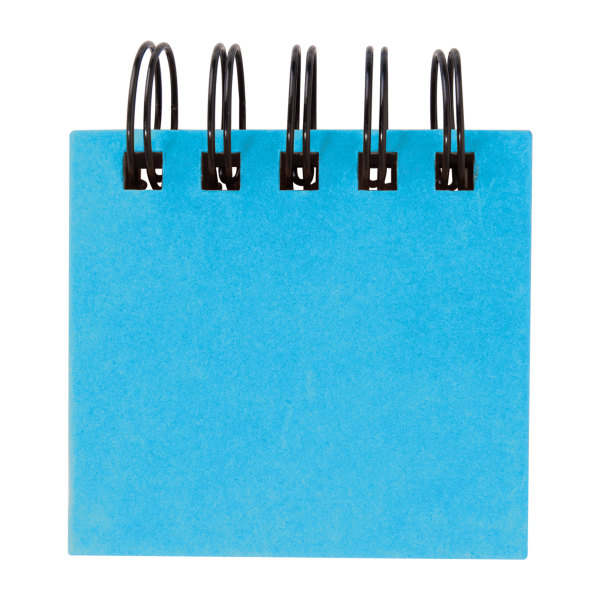 Post it en carton recyclé Futura_Bleu