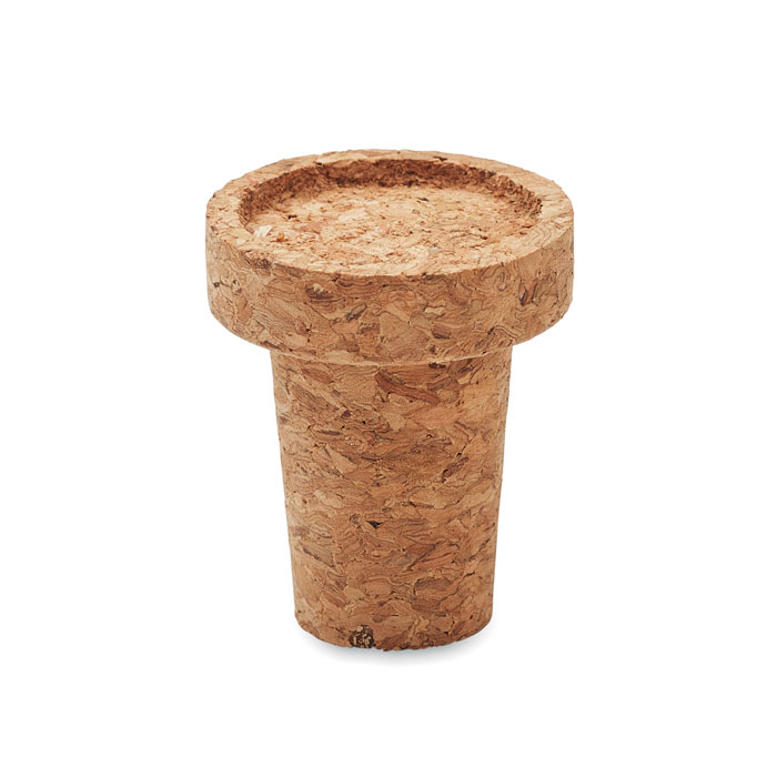 Bouchon en liège réutilisable Tipas_Beige