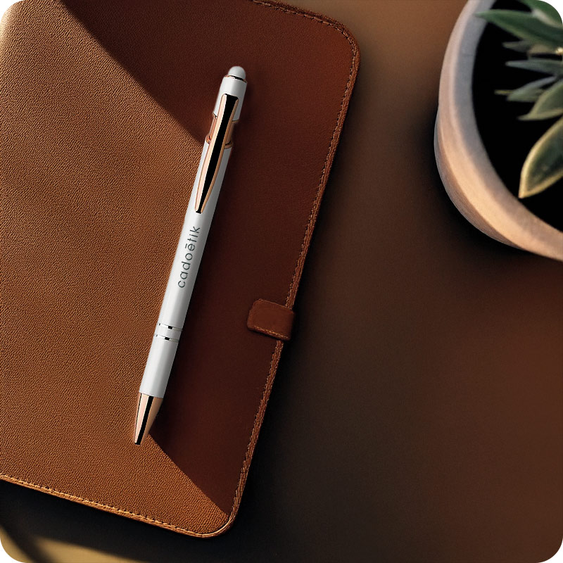 Stylo stylet en aluminium recyclé Scribble_00