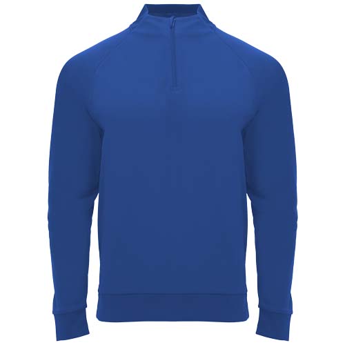 Sweat zippé de sport enfant en polyester certifié Epiro 200 g_Bleu royal