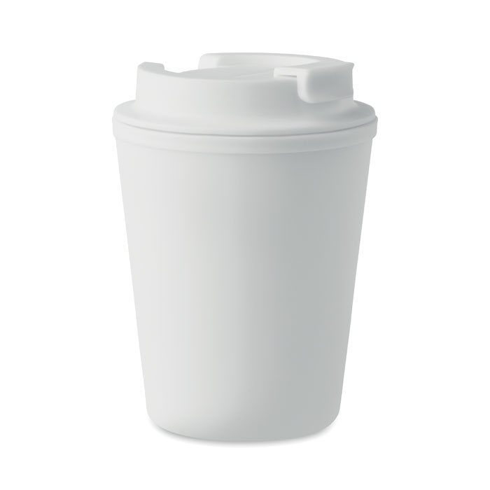 Mug de voyage double paroi Tridus 300 mL_Blanc