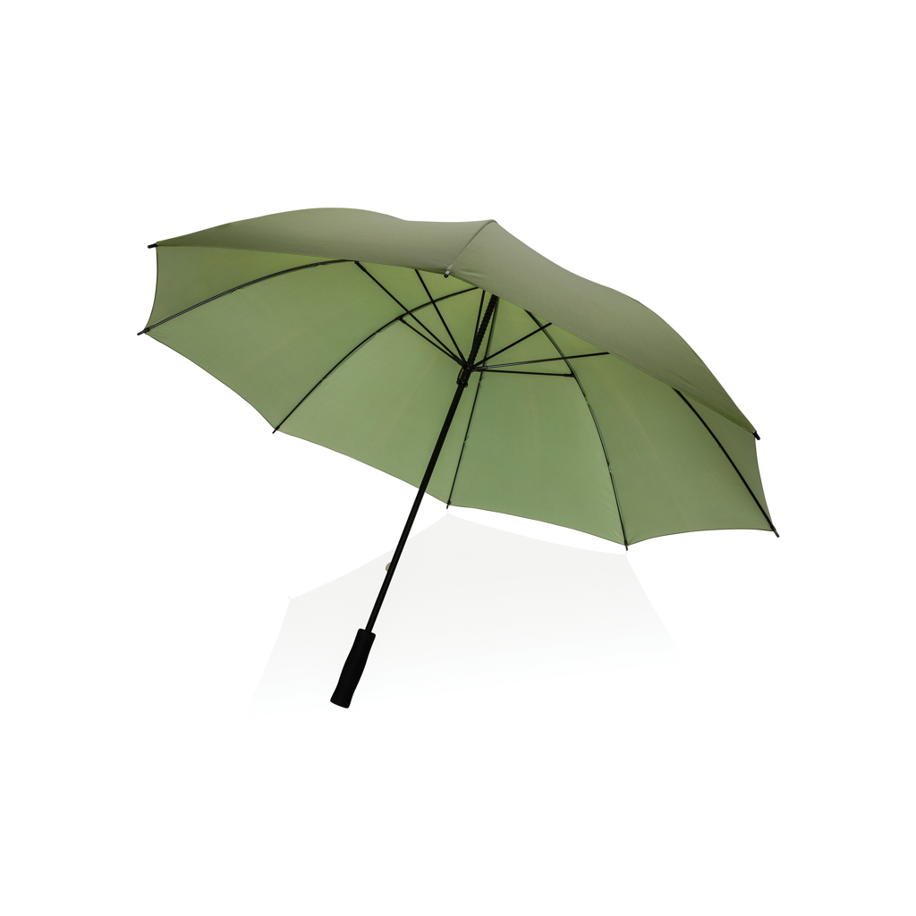 Parapluie tempête droit 30" en polyester recyclé rPET Impact_Vert