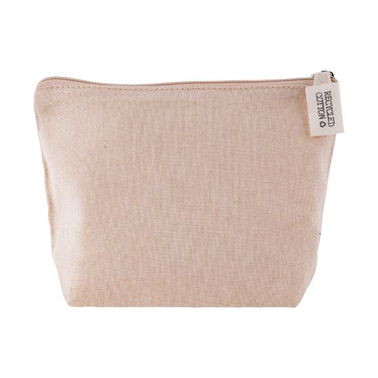 Pochette en coton recyclé Tetiaroa 140 g_Naturel