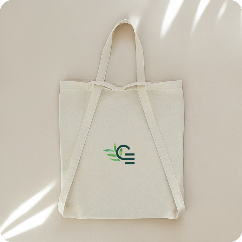 Tote bag à dos en coton recyclé Barcille 250 g_0