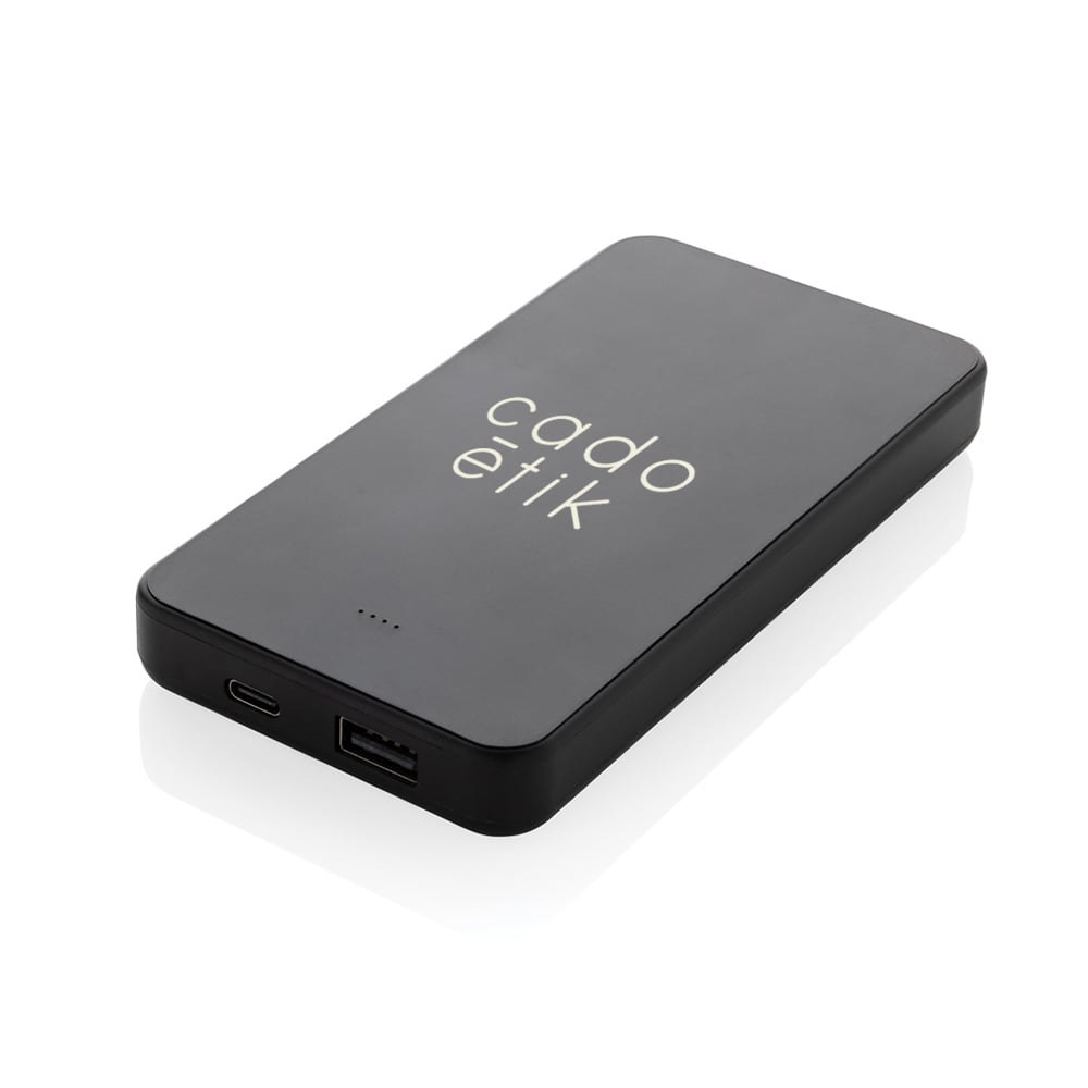 Batterie externe en plastique recyclé certifié Boostcore 10 000 mAh_01