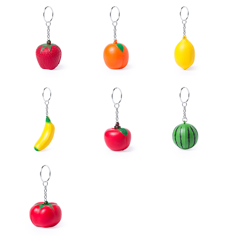 Porte-clé anti-stress fruit Fruty_02