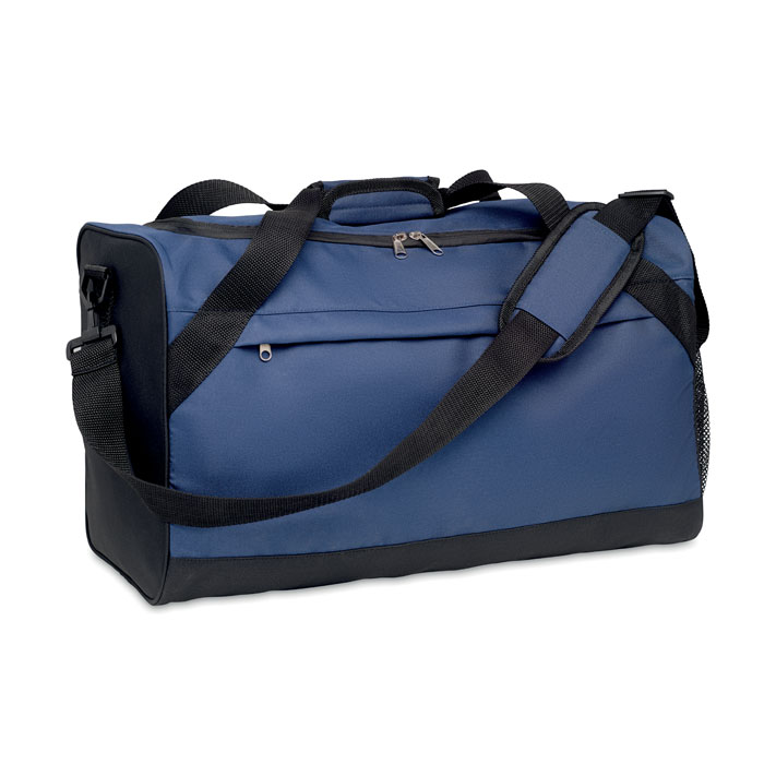 Sac de sport en polyester recyclé rPET Terra+_Bleu