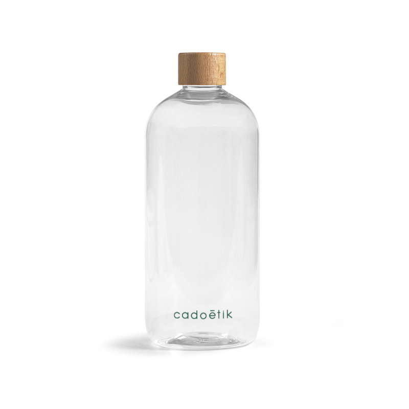 Goodies originaux - Gourde publicitaire en rPET et bois Bubu 750 mL_1