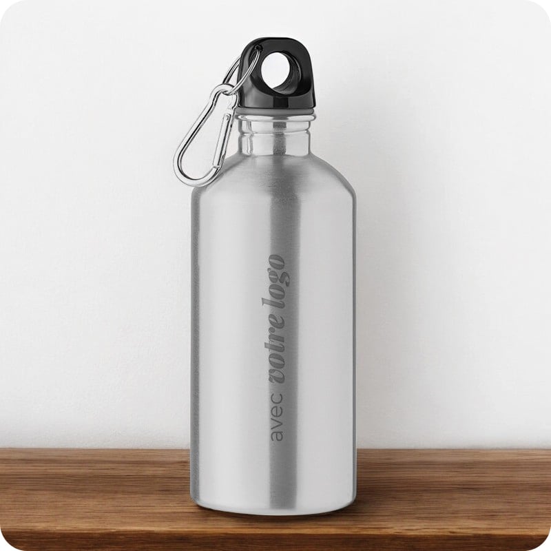 Gourde en inox recyclé Remid Moss 500 mL_0