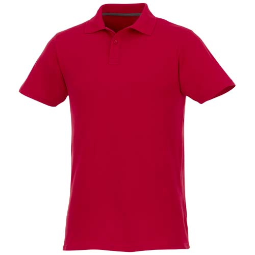 Polo publicitaire homme en coton Helios 180 g_Rouge
