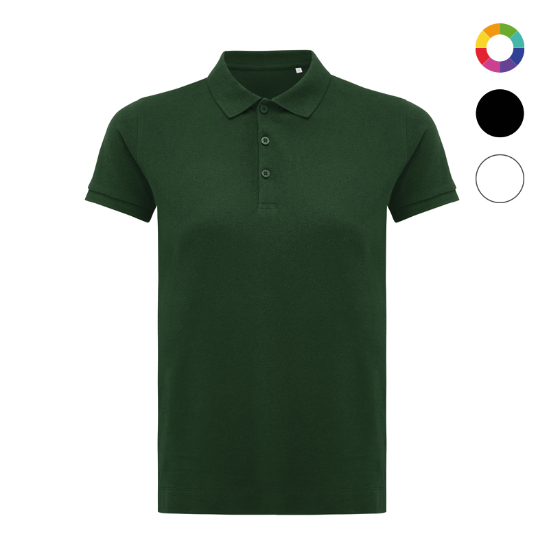 Polo femme en coton bio et recyclé certifiés Iqoniq Yosemite 220 g_02