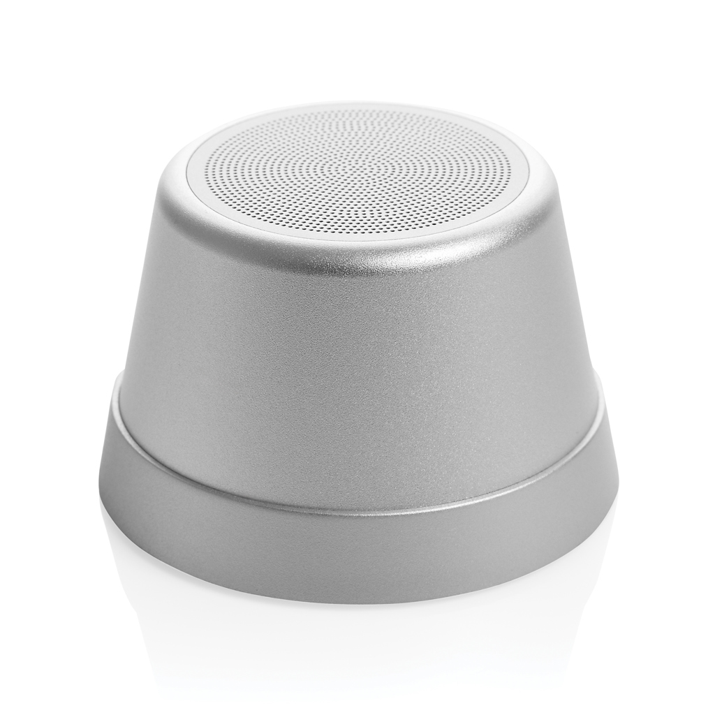 Enceinte nomade personnalisable magnétique en aluminium recyclé Nivio 5 W_01