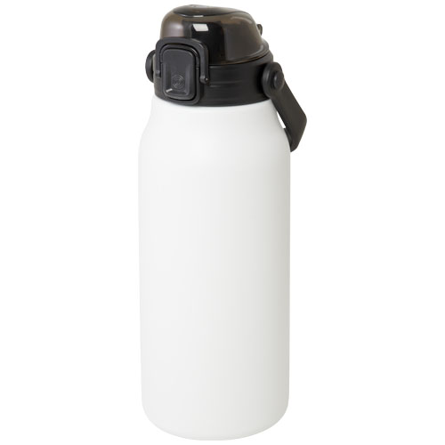 Gourde isotherme en inox recyclé certifié Giganto 1,6 L_Blanc