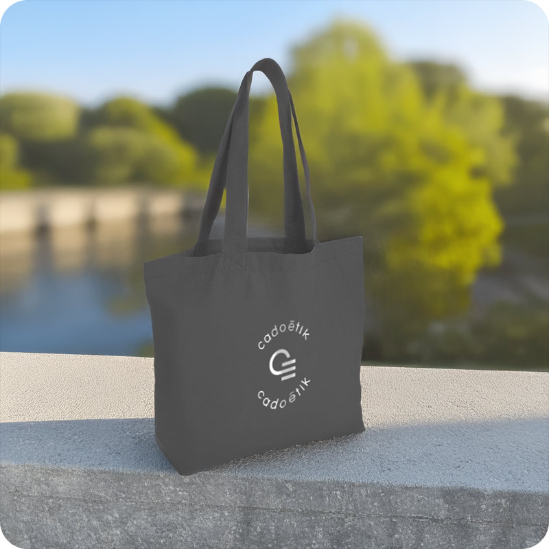 Sac shopping en toile recyclée non teintée Impact Uni 240 g_00