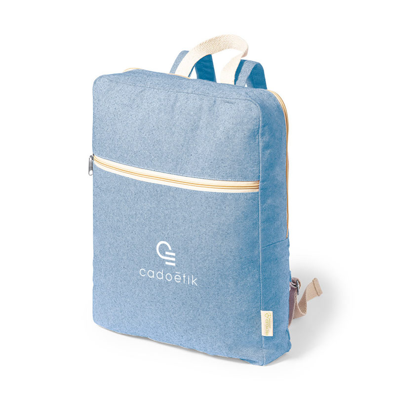 Sac à dos en coton recyclé certifié Nidoran_1