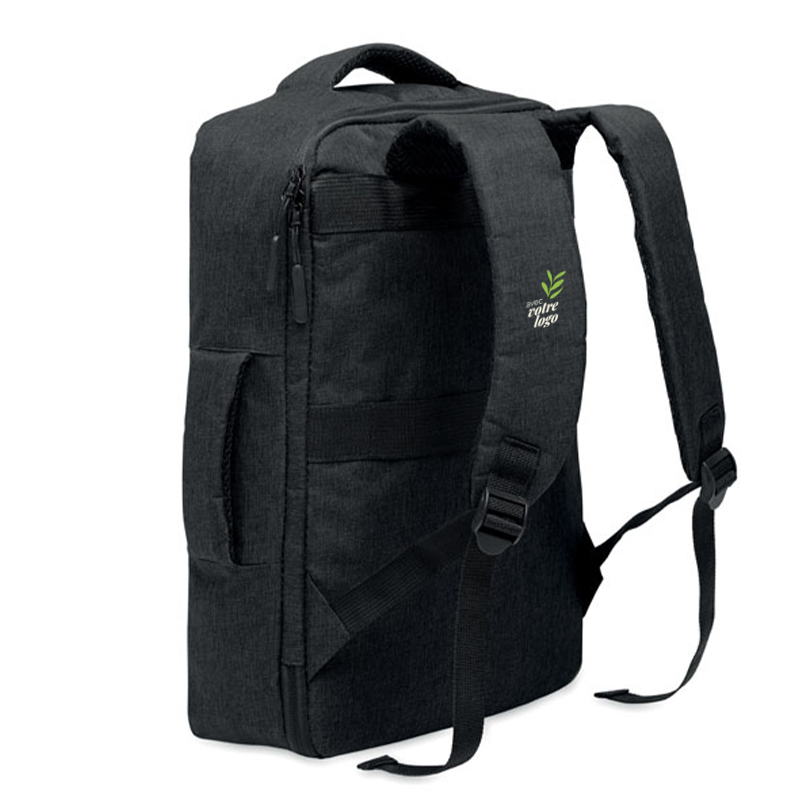 Sac à dos pour ordinateur 15" en polyester recyclé rPET Laugar_3