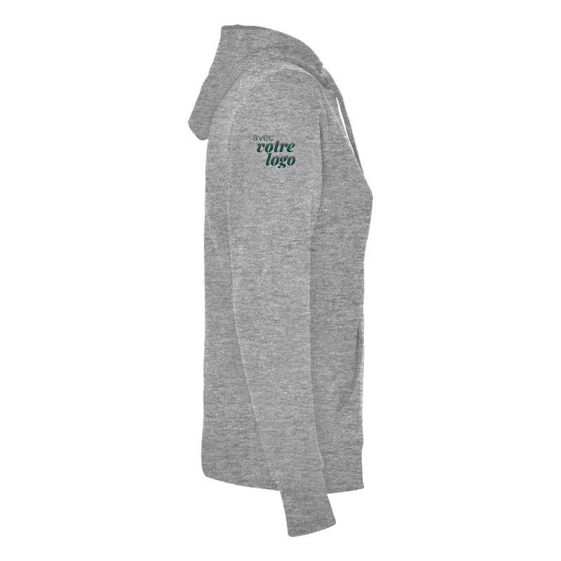 Sweat à capuche femme en coton et polyester certifiés Urban_04
