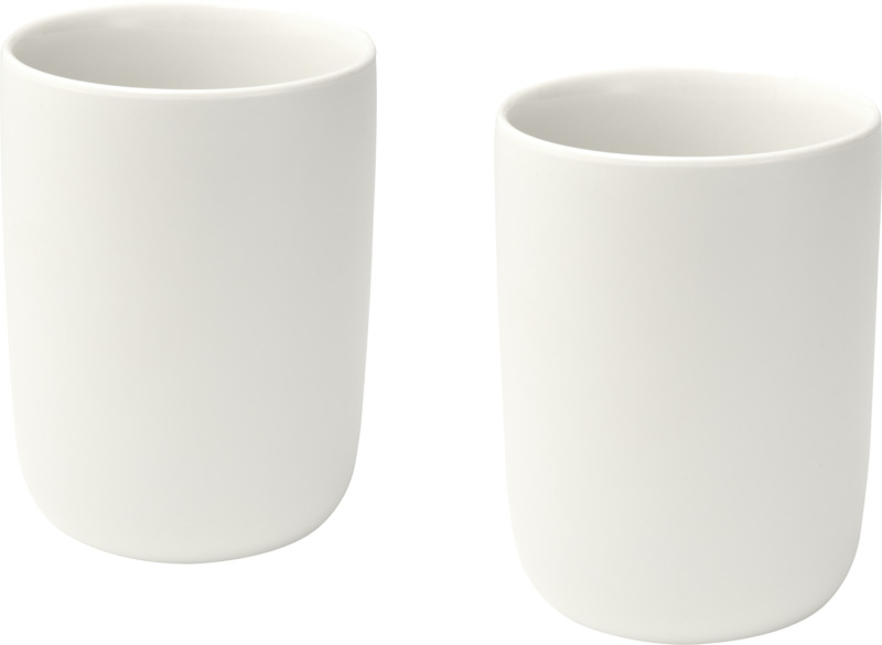Set de 2 mugs Male 350 mL_Blanc