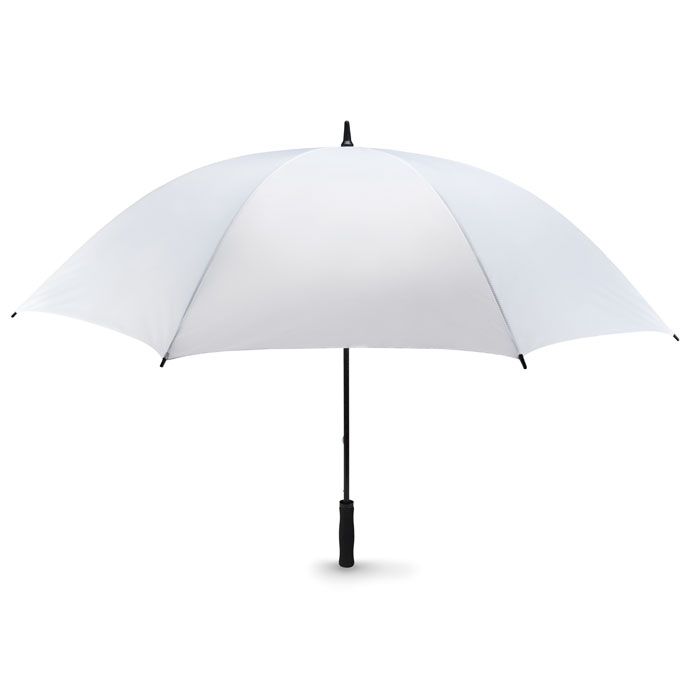 Grand parapluie golf anti-tempête Gruso_Blanc