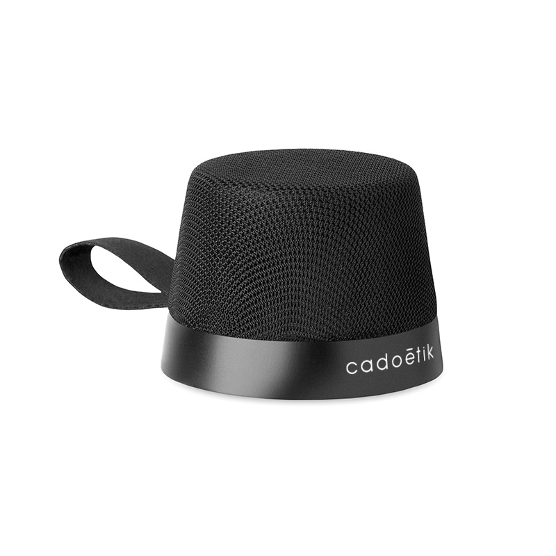 Enceinte nomade en polyester recyclé rPET Escuche 3W_03