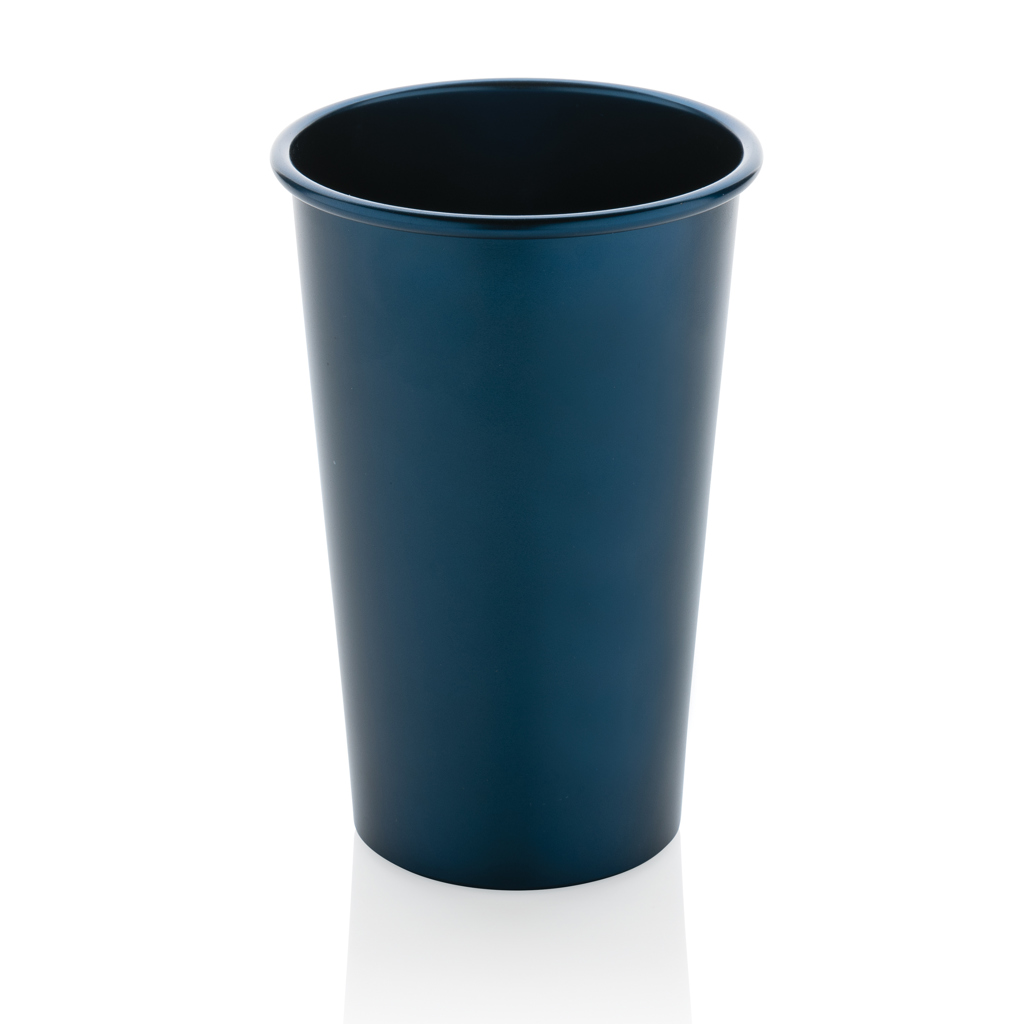 Gobelet en aluminium recyclé certifié Alo 450 mL_Bleu marine